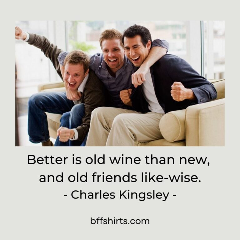 Old Friends Quotes For Instagram - Old Friends Captions - BFFShirts.com